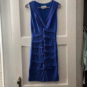 Nicole Miller blue formal dress